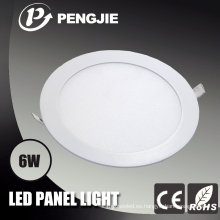 SMD2835 6W LED Panel de luz con CE (Redondo)